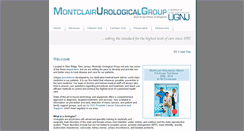 Desktop Screenshot of montclairurology.com